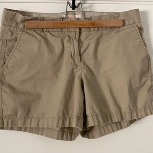 J. Crew 5” Chino shorts